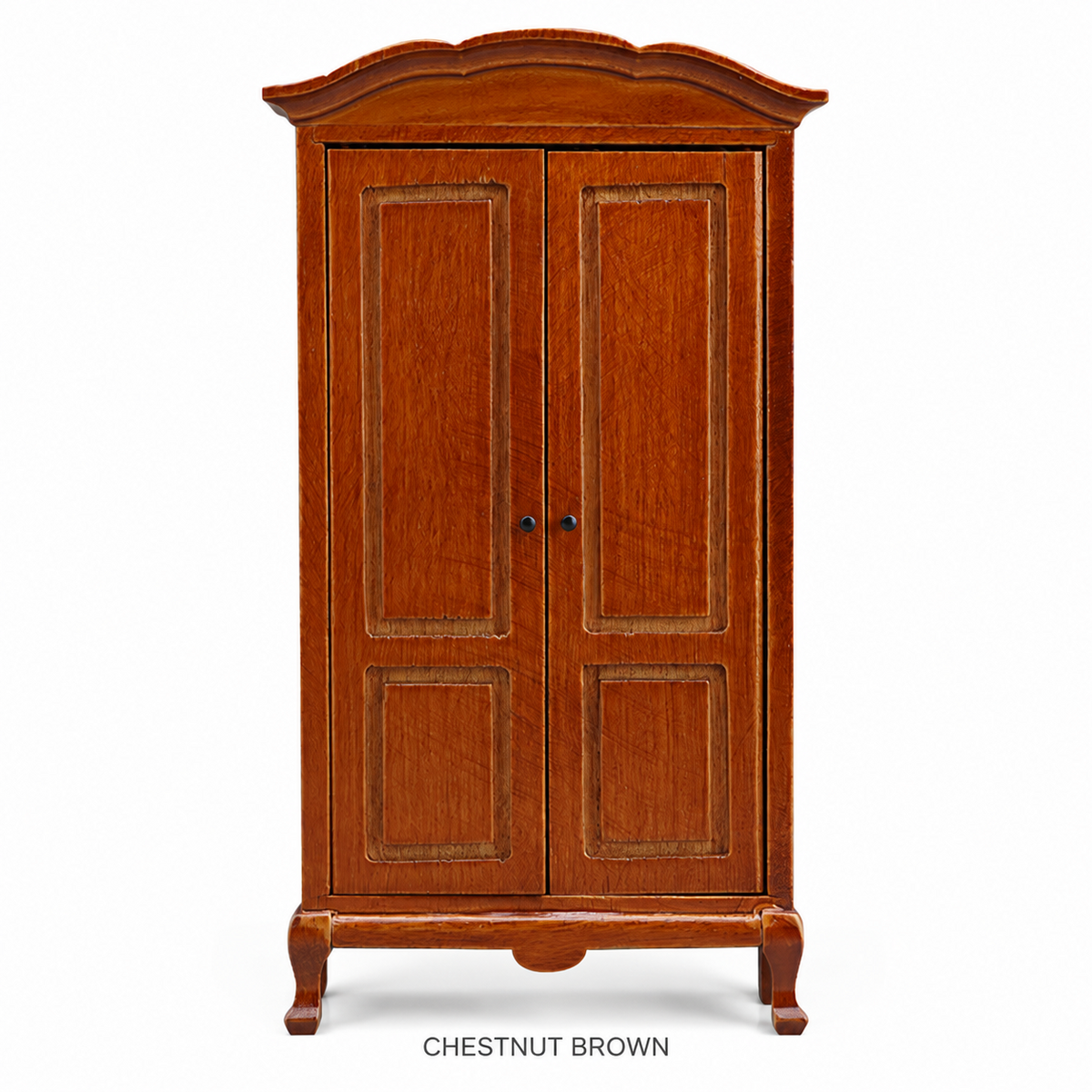 1:12 Brown Wooden Wardrobe | KOBOONI · image 9